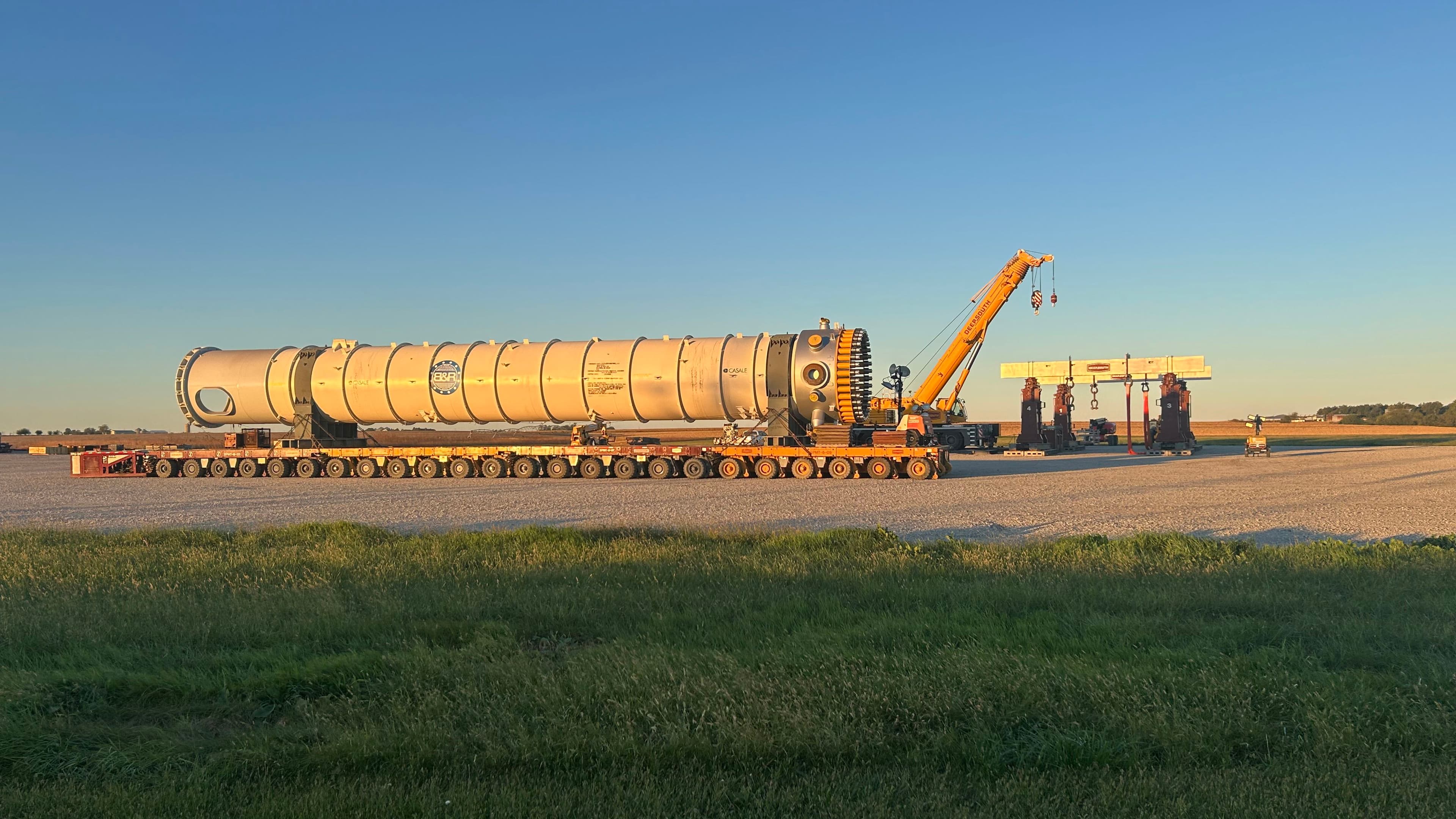 Converter on crawler